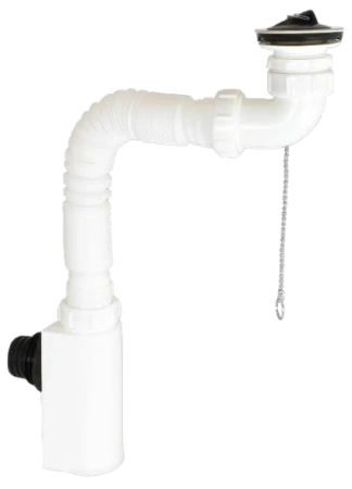 Сифон для раковины Nofer 302A белый
