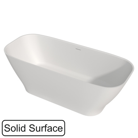 Ванна WHITECROSS Clover 170x72 (белый мат) иск. камень