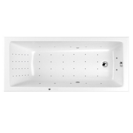 Ванна WHITECROSS Wave Slim 180x80 "NANO" (хром)