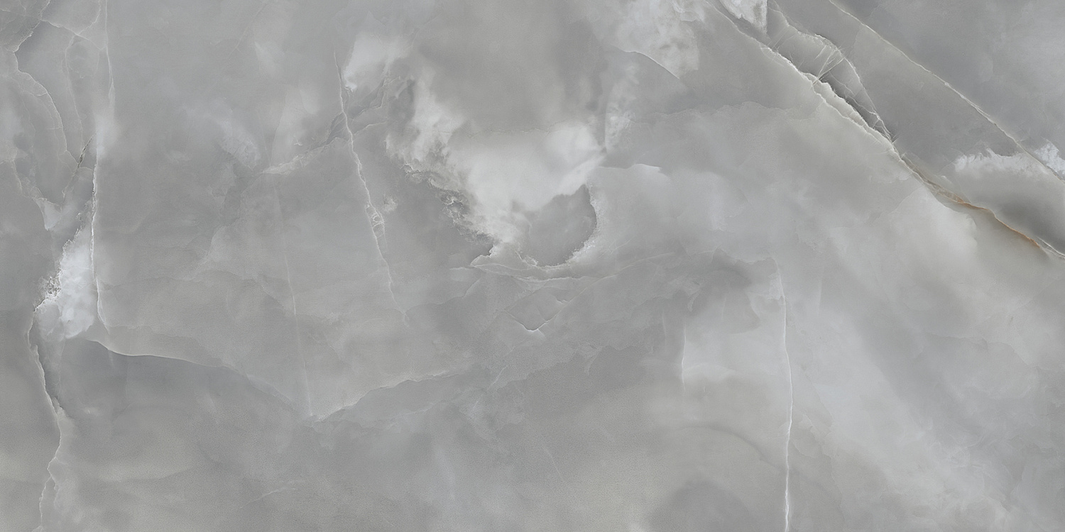 Snowy Night Керамогранит серый 60х120 лаппатированный шайн