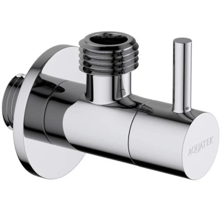 Вентиль угловой Aquatek AQ2452CR хром