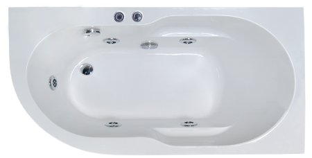 Гидромассажная ванна AZUR STANDART 170x80x60R