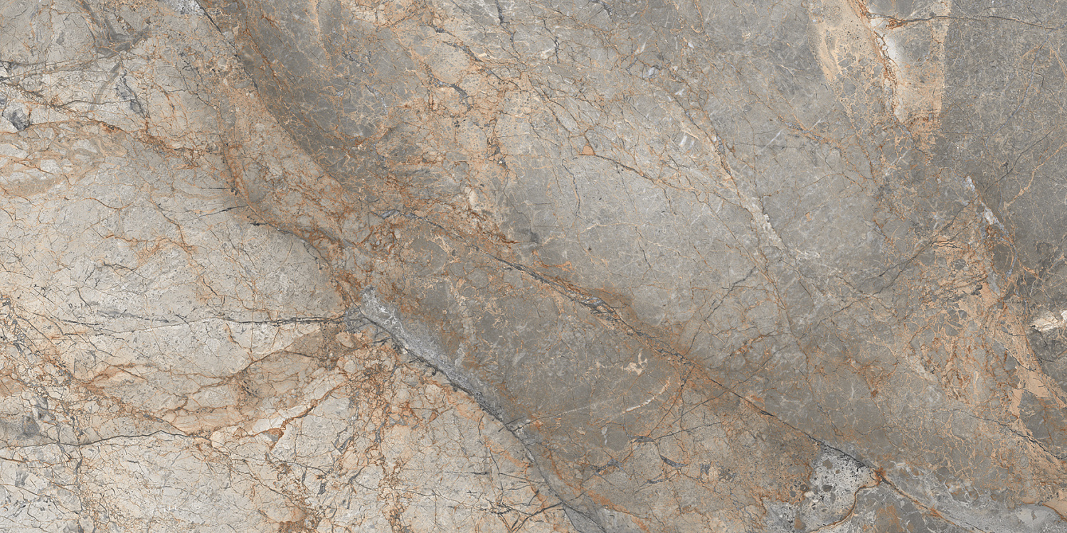 Spark Керамогранит коричневый 60х120 лаппатированный шайн