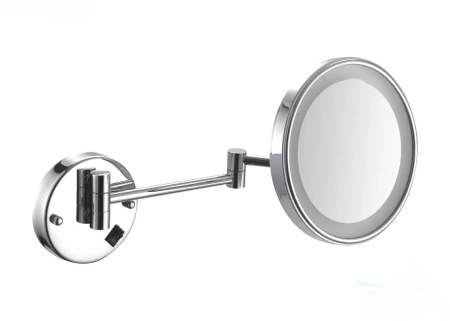 Косметическое зеркало Nofer Vanity 08006.B хром