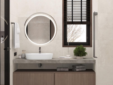 Керамогранит Smart Perla Светло-Серый Матовый Структурный (SG50001720R) 59.5x119.1 от Laparet