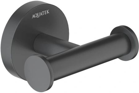 Крючок для ванной Aquatek Оберон AQ4202MB черный